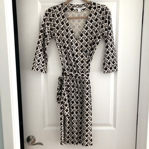 DVF Julian Two Silk Jersey Wrap Dress